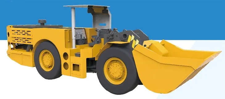 1m³ Scraper Mining Bawah Tanah